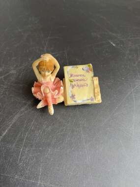 Vintage Personalized Ballerina Figurine Bianca Ileana Najarro